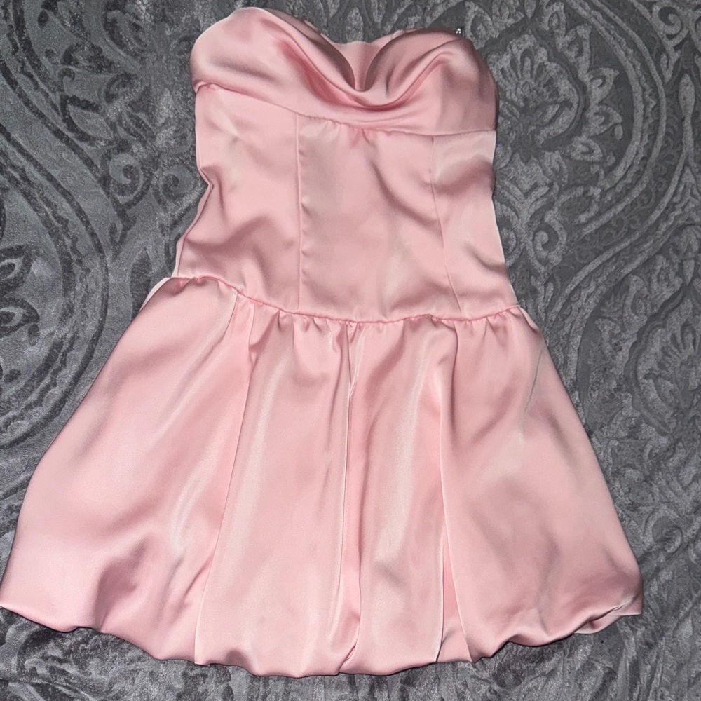 Crystal Doll Pink Mini Dress